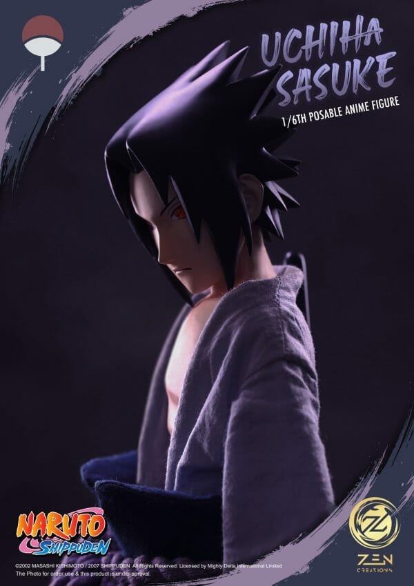 09 Zen Creations - Posable Anime Figure Limited Edition: Sasuke Uchiha 1/6 Scale