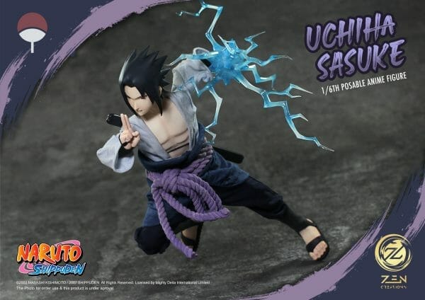 15 Zen Creations - Posable Anime Figure Limited Edition: Sasuke Uchiha 1/6 Scale