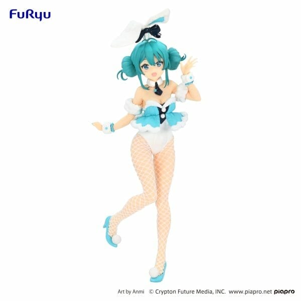 Furyu - BiCute Bunnies Figure - Hatsune Miku White Rabbit