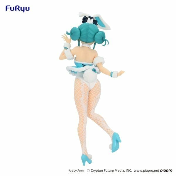 4580736402201 5 Furyu - BiCute Bunnies Figure - Hatsune Miku White Rabbit