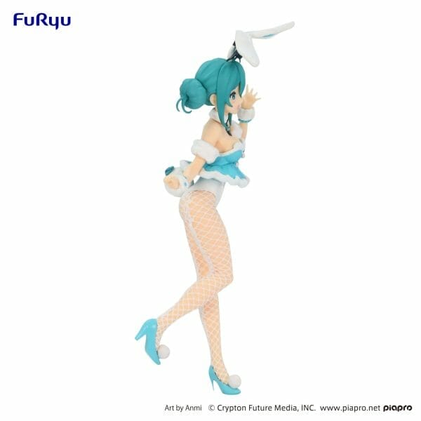 4580736402201 7 Furyu - BiCute Bunnies Figure - Hatsune Miku White Rabbit