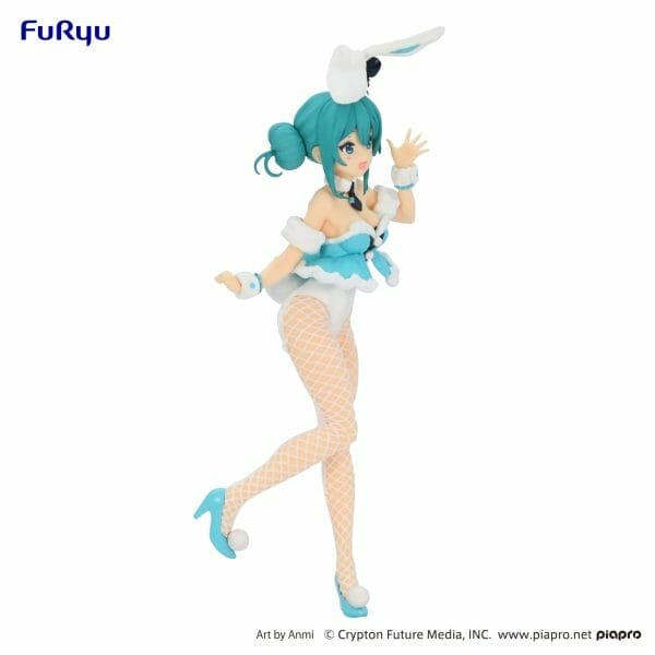 4580736402201 8 Furyu - BiCute Bunnies Figure - Hatsune Miku White Rabbit