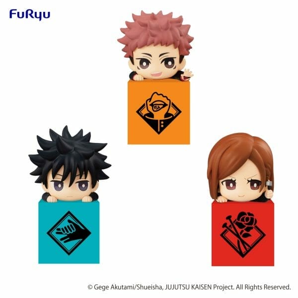 Furyu - Jujutsu Kaisen - Hikkake Figure 1 - Yuji ,Megumi, Nobara [Set of 3]