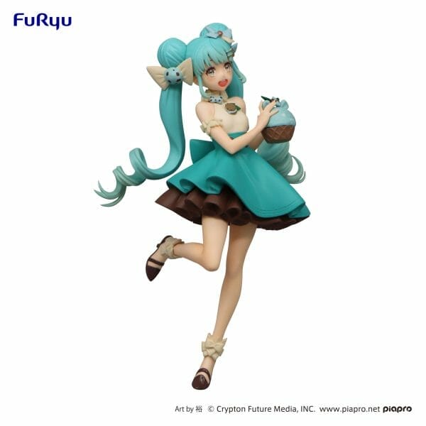 AMU SHP0810 07 Furyu - SweetSweets Series Figure: Hatsune Miku Chocolate Mint (re-run)