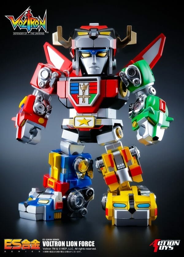 ES Voltron LION Force PHOTO 3 ES Gokin Voltron Lion