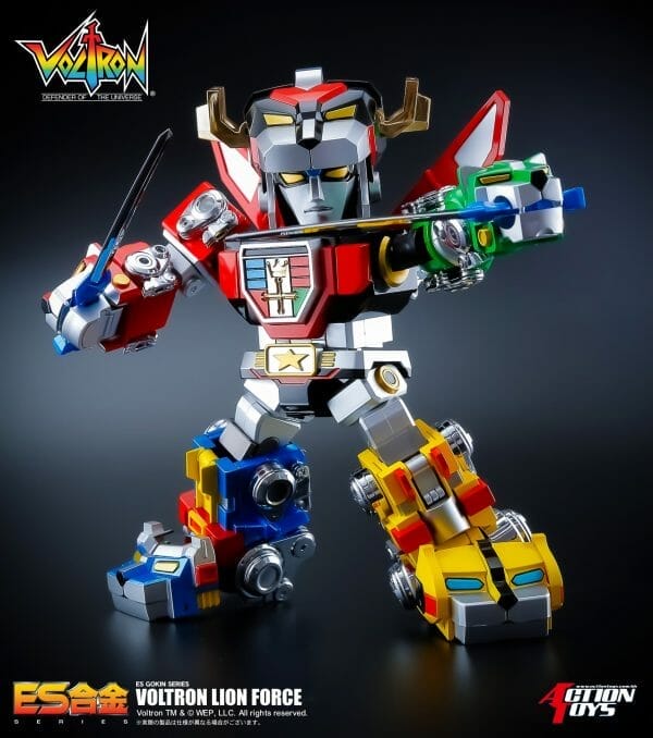 ES Voltron LION Force PHOTO 4 ES Gokin Voltron Lion