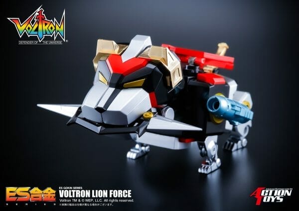 ES Voltron LION Force PHOTO 5 ES Gokin Voltron Lion