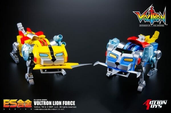 ES Voltron LION Force PHOTO 6 ES Gokin Voltron Lion