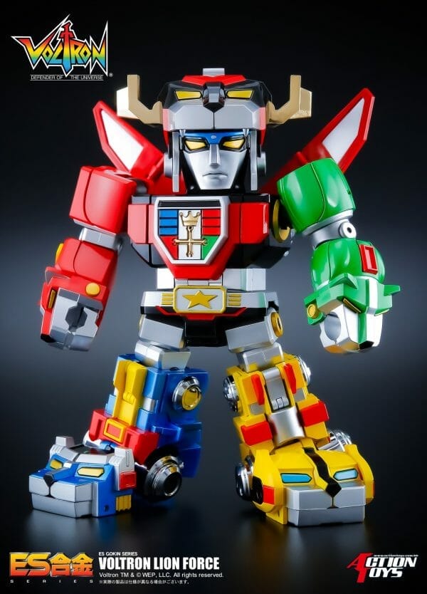 ES Voltron LION Force PHOTO 8 ES Gokin Voltron Lion