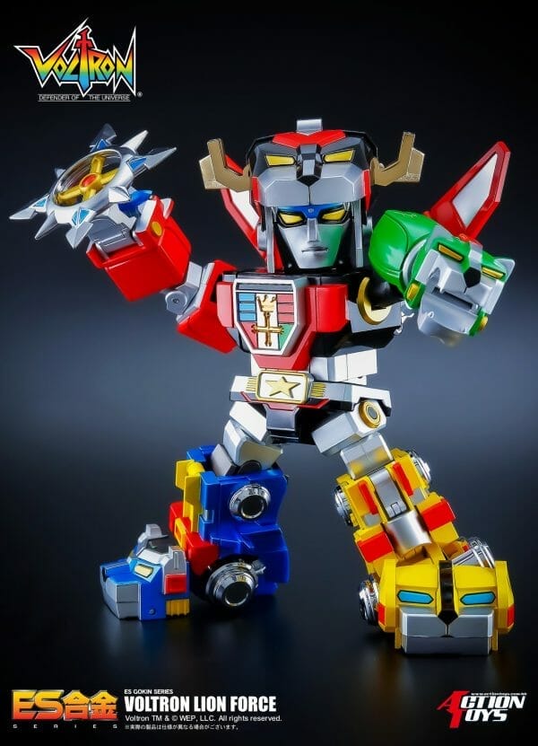 ES Voltron LION Force PHOTO 9 ES Gokin Voltron Lion