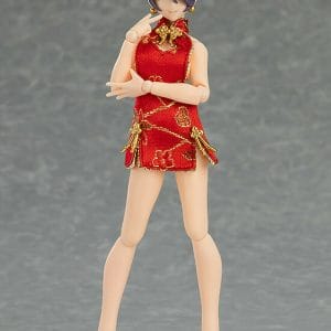 Max Factory - Figma Styles Female Body (Mika) with Mini Skirt Chinese Dress Outfit