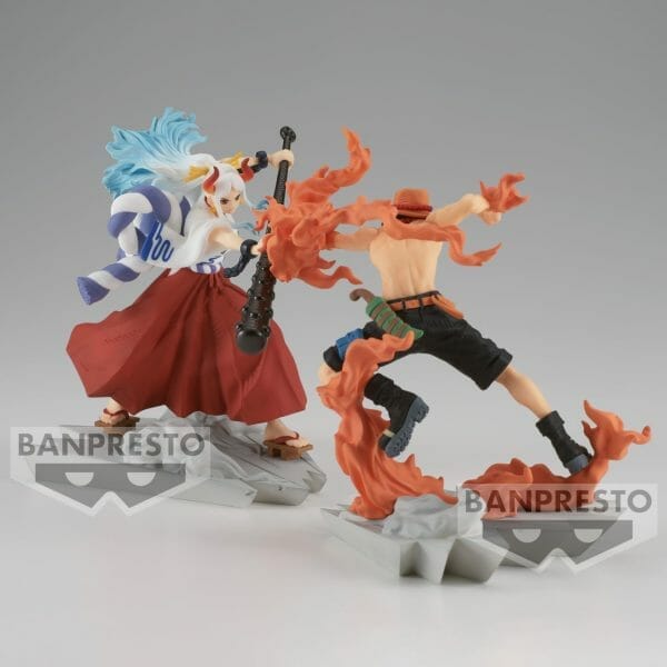 Banpresto - ONE PIECE SENKOZEKKEI: PORTGAS.D.ACE & YAMATO SET OF 2