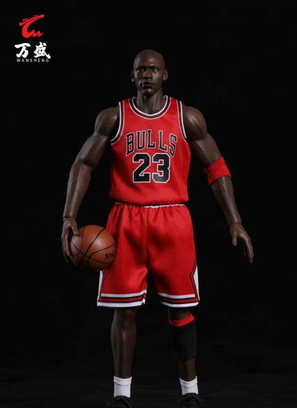 308617011 535053991953848 6798266025520589294 n WS AT-23R NBA Jordan Double Head Version Red Jersey 1/6 Scale