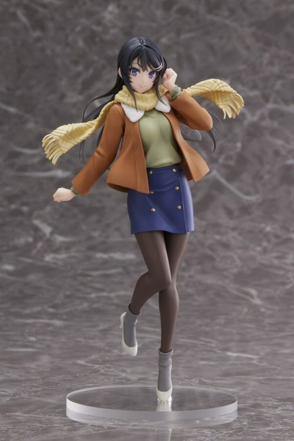 TAITO - Rascal Does Not Dream of a Dreaming Girl Coreful Figure - Mai Sakurajima Winter Wear Ver.