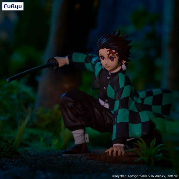 AMU SHP0747 04 FURYU - Demon Slayer: Noodle Stopper Figure - Kamado Tanjiro