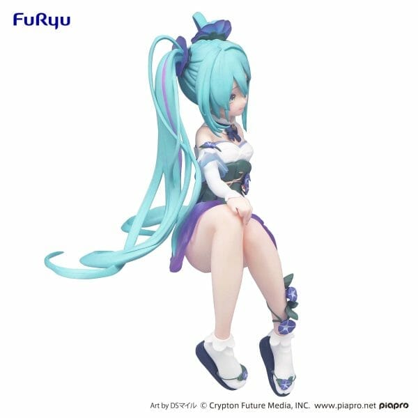 AMU SHP0985 08 FURYU - Hatsune Miku Noodle Stopper Figure: Flower Fairy Morning Glory