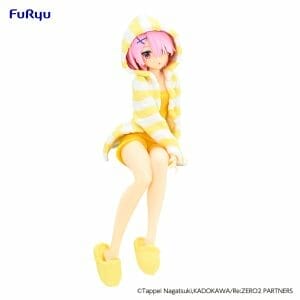 FURYU - Re:ZERO -Starting Life in Another World Noodle Stopper Figure: Ram Room Wear Yellow Color ver.