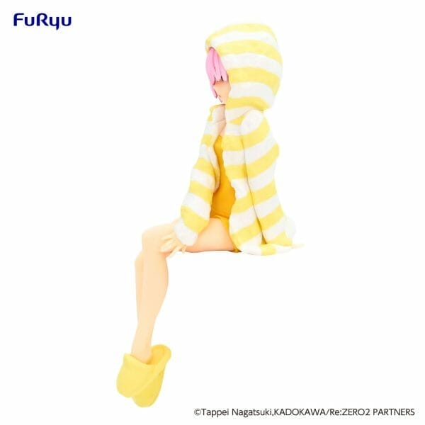 AMU SHP0999 04 FURYU - Re:ZERO -Starting Life in Another World Noodle Stopper Figure: Ram Room Wear Yellow Color ver.