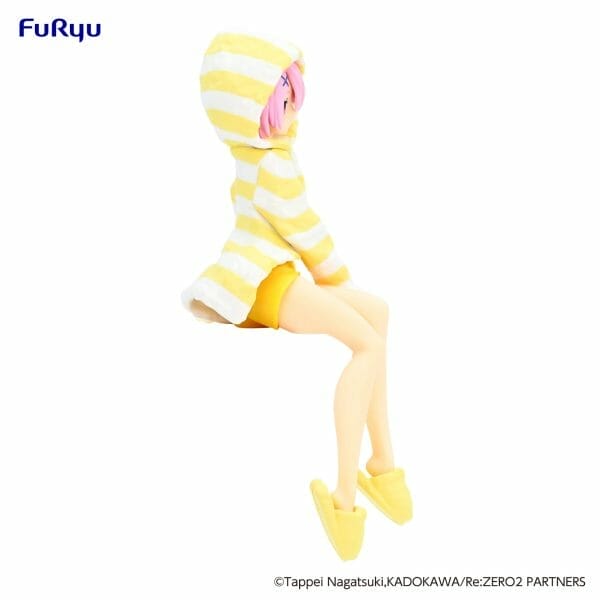 AMU SHP0999 07 FURYU - Re:ZERO -Starting Life in Another World Noodle Stopper Figure: Ram Room Wear Yellow Color ver.