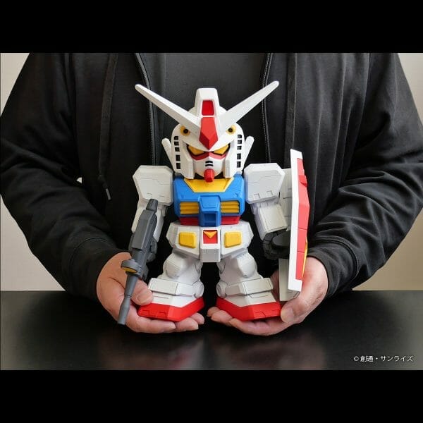 PLEX BANDAI - Jumbo sofbi figure RX-78-2 SD Gundam