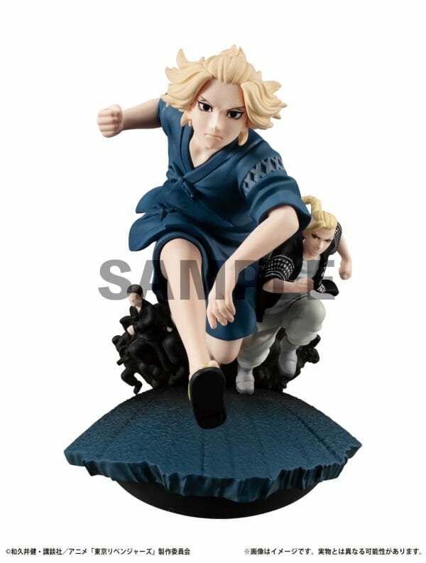 mikey 01 Megahouse - Petitrama series Tokyo Revengers TOMAN HEROIC SCENES Vol.2 Set