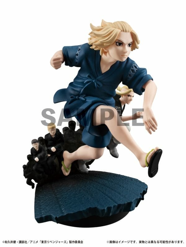 mikey 02 Megahouse - Petitrama series Tokyo Revengers TOMAN HEROIC SCENES Vol.2 Set