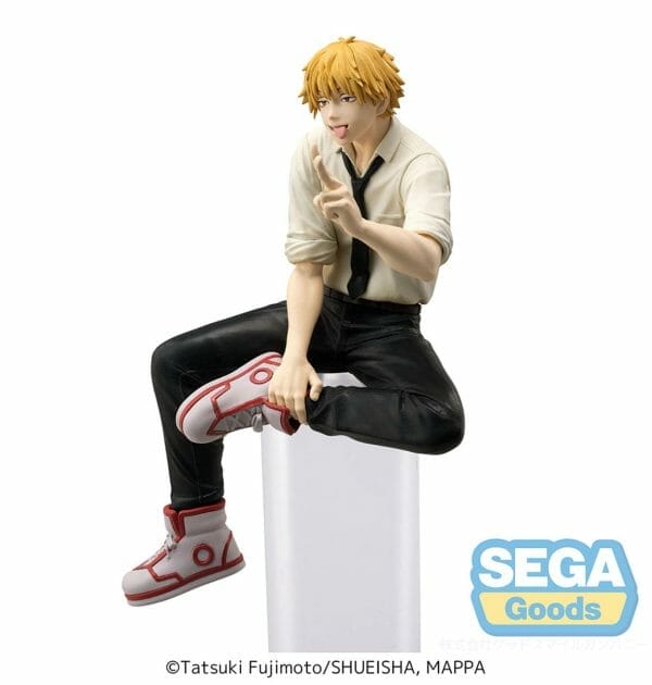 sega denji chainsaw man pm perching prize figure 3 20896 SEGA - Denji Chainsaw Man PM Perching Prize Figure