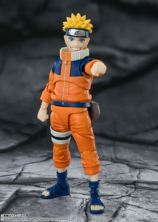 Bandai - S.H.Figuarts Naruto Uzumaki- The No.1 Most Unpredictable Ninja