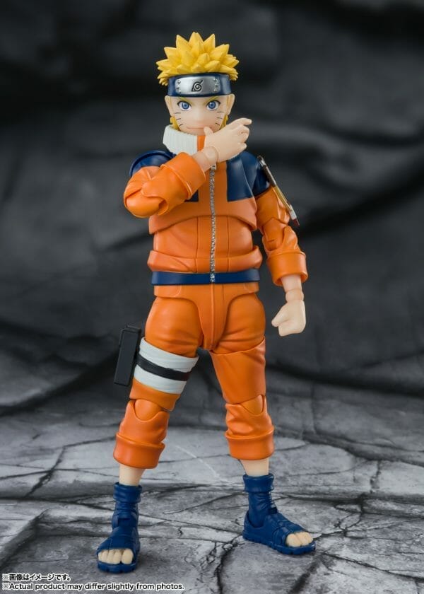 Bandai - S.H.Figuarts Naruto Uzumaki- The No.1 Most Unpredictable Ninja