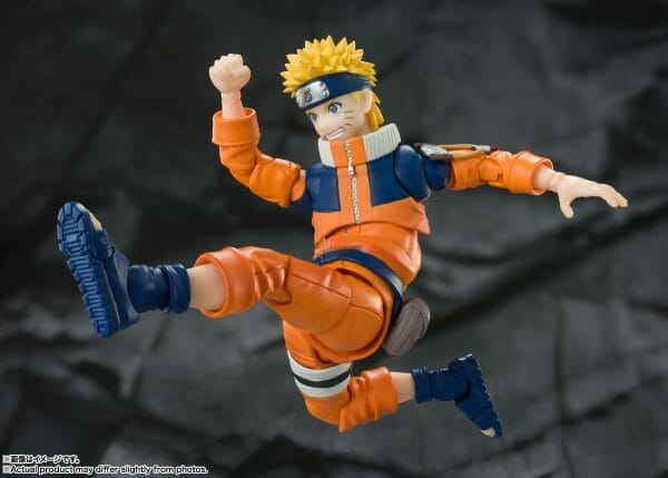 Bandai - S.H.Figuarts Naruto Uzumaki- The No.1 Most Unpredictable Ninja