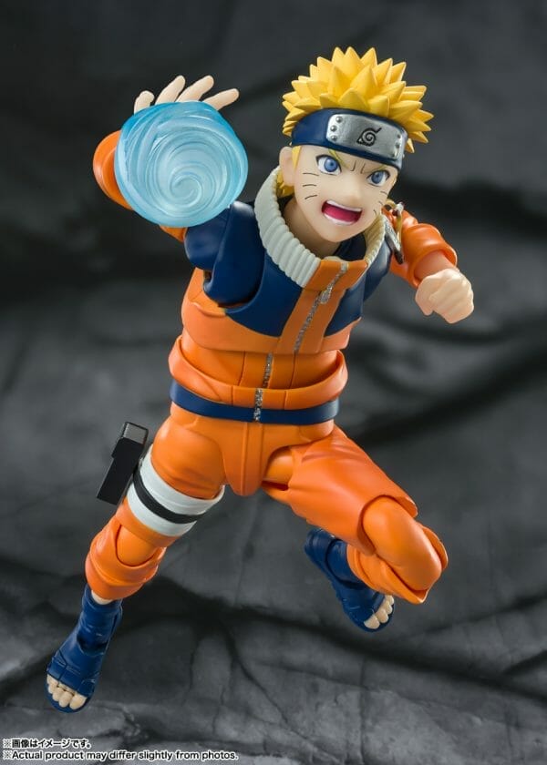 Bandai - S.H.Figuarts Naruto Uzumaki- The No.1 Most Unpredictable Ninja