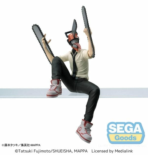 sega chainsaw man pm perching prize figure 1 53871 SEGA - PM Perching Figure: Chainsaw Man - Denji