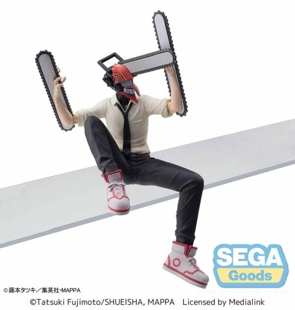 sega chainsaw man pm perching prize figure 4 03424 SEGA - PM Perching Figure: Chainsaw Man - Denji