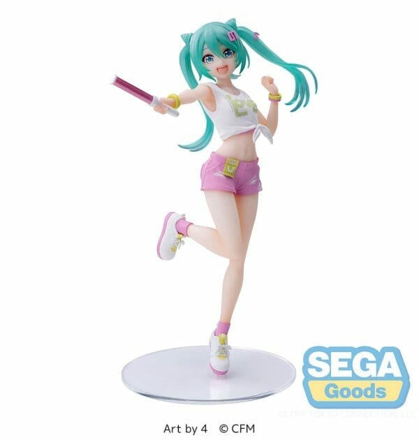 sega hatsune miku live cheering luminasta prize figure 1 40798 SEGA - Luminasta Figure: Hatsune Miku Live Cheering