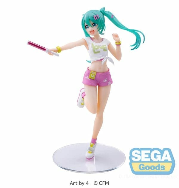 sega hatsune miku live cheering luminasta prize figure 2 09902 SEGA - Luminasta Figure: Hatsune Miku Live Cheering