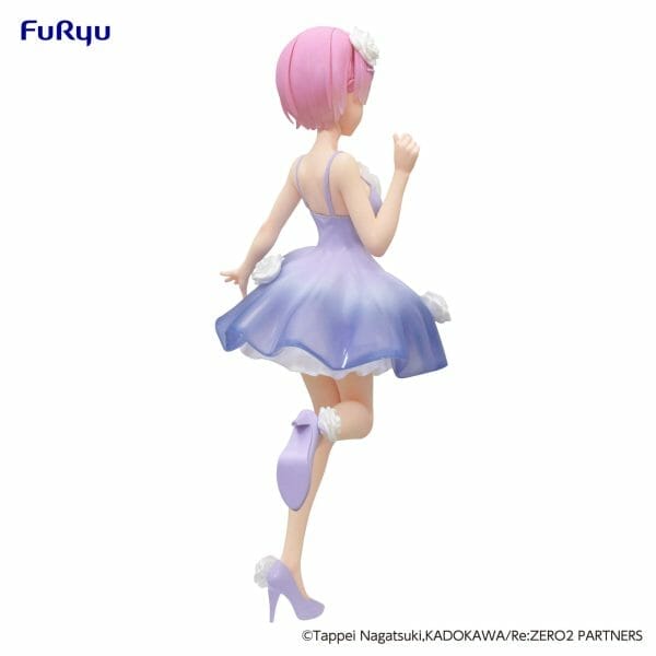 AMU SHP1038 06 Furyu - Re:ZERO -Starting Life in Another World Trio-Try-iT Figure - Ram Flower Dress