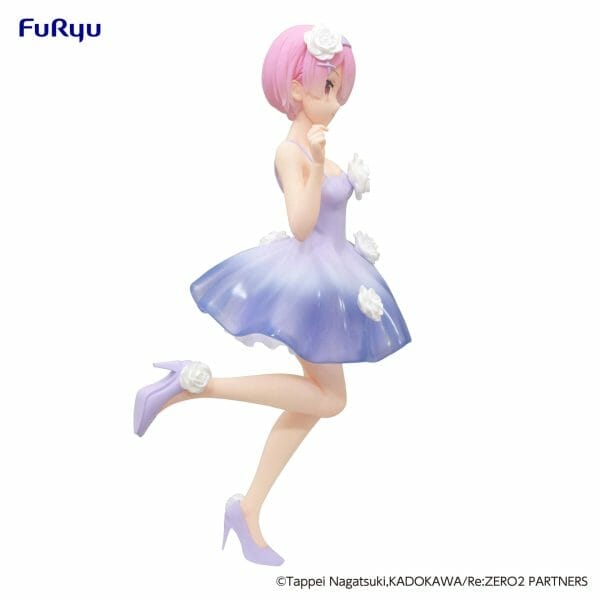 AMU SHP1038 07 Furyu - Re:ZERO -Starting Life in Another World Trio-Try-iT Figure - Ram Flower Dress