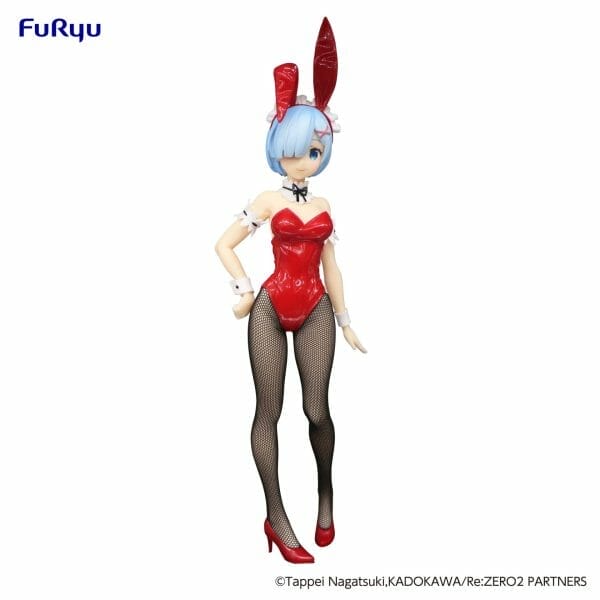 Furyu - Re:ZERO -Starting Life in Another World- BiCute Bunnies Figure - Rem Red Color ver.