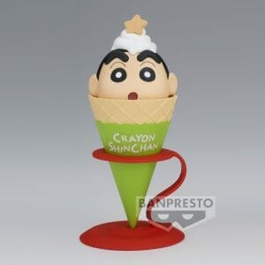 Banpresto - CRAYON SHINCHAN ICE CREAM COLLECTION: SHINCHAN&SHIRO (A:SHINCHAN)