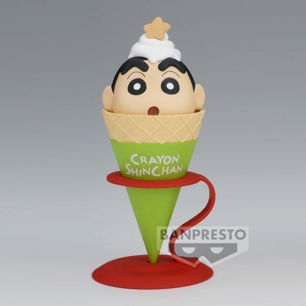 Banpresto - CRAYON SHINCHAN ICE CREAM COLLECTION: SHINCHAN&SHIRO (A:SHINCHAN)