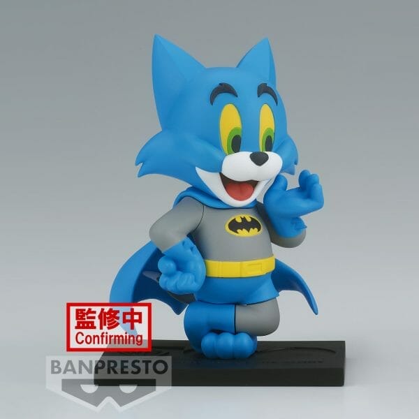 Banpresto - TOM AND JERRY FIGURE COLLECTION～TOM AND JERRY AS BATMAN～WB100TH ANNIVERSARY VER.(A:TOM)