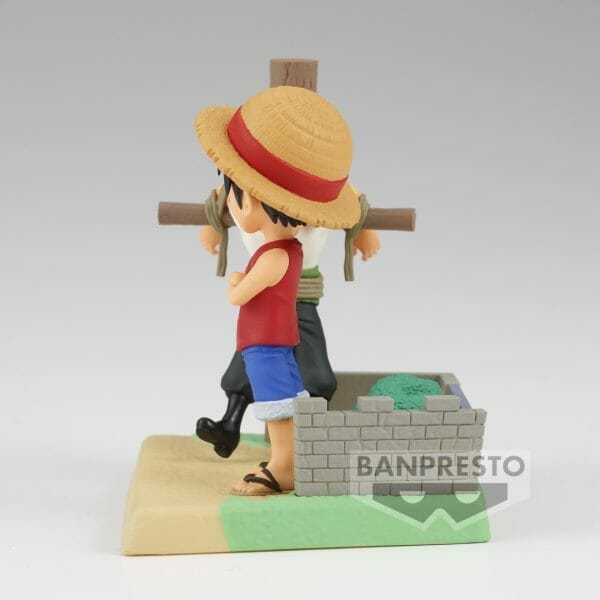 88504 2650620 4 3 Banpresto - ONE PIECE WORLD COLLECTABLE FIGURE LOG STORIES-MONKEY.D.LUFFY&RORONOA ZORO-