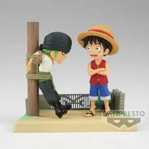 Banpresto - ONE PIECE WORLD COLLECTABLE FIGURE LOG STORIES-MONKEY.D.LUFFY&RORONOA ZORO-