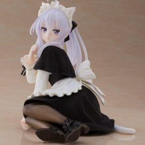 TAITO - Wandering Witch: The Journey of Elaina Desktop Cute Figure - Elaina (Cat Maid Ver.)