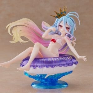 TAITO - No Game No Life Aqua Float Girls Figure - Shiro)