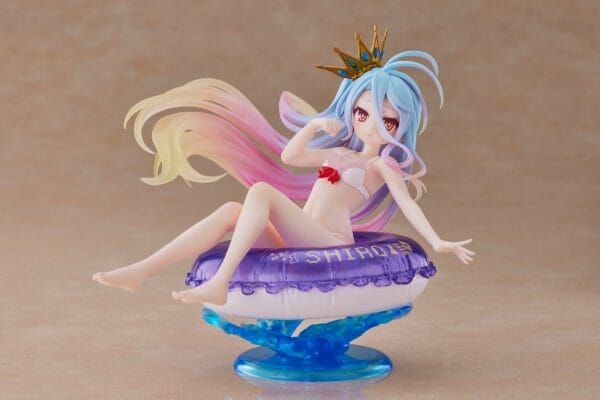 TAITO - No Game No Life Aqua Float Girls Figure - Shiro)